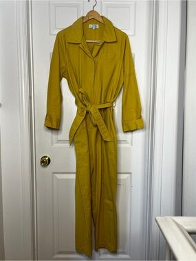 Red Sky Mustard Jumpsuit